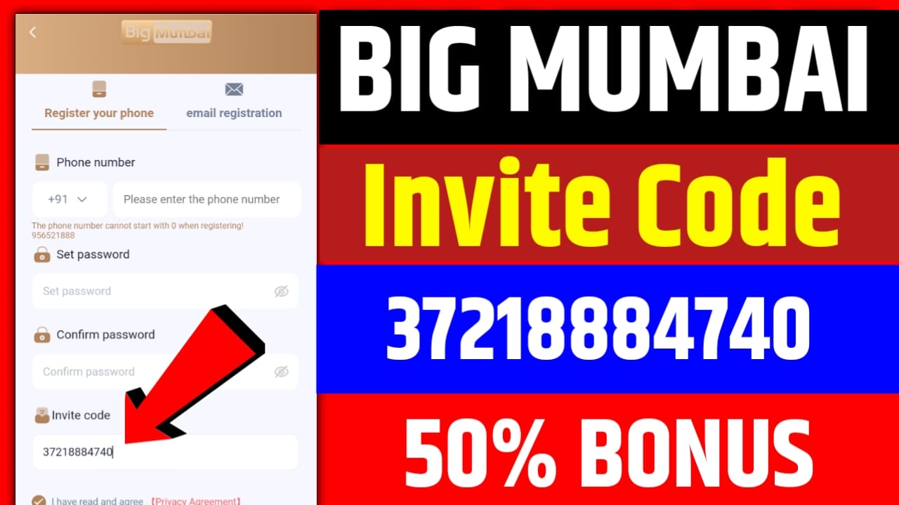 Big Mumbai Invite Code