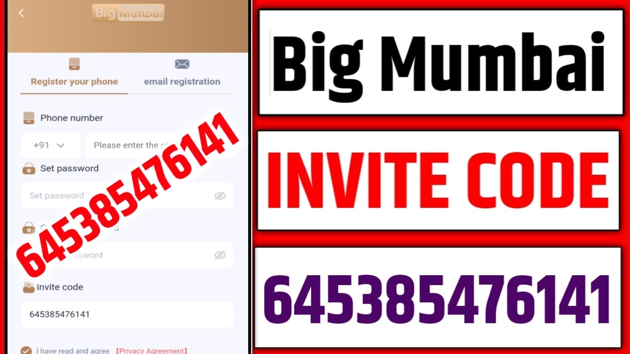 Big Mumbai Invite Code - 645385476141